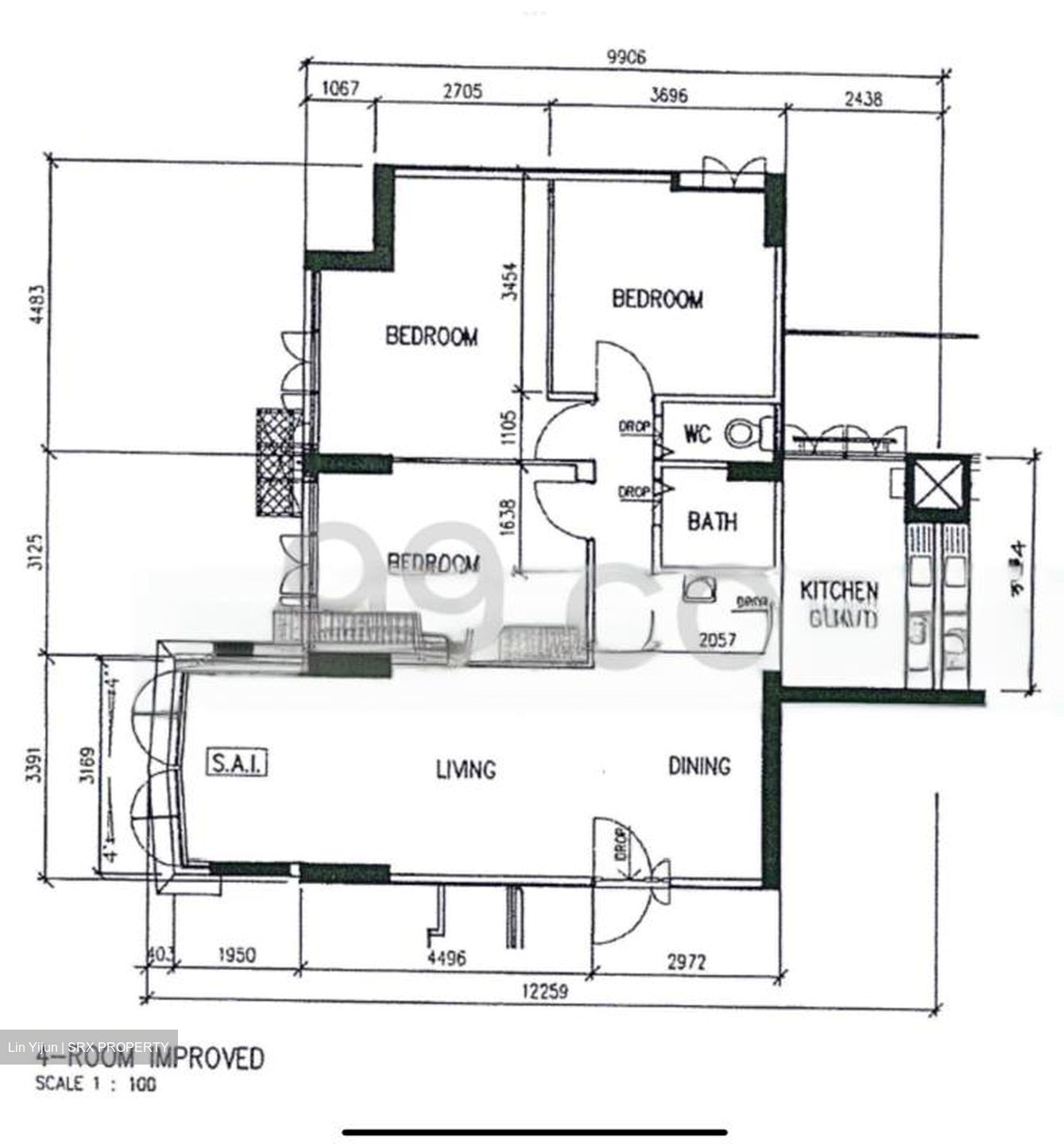 Blk 2 Farrer Gardens (Bukit Timah), HDB 4 Rooms #447841441